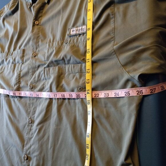 Columbia Sportswear Men's 2 XL Long Sleeve Button down Omni-Shade  Shirt - Picture 5 of 12